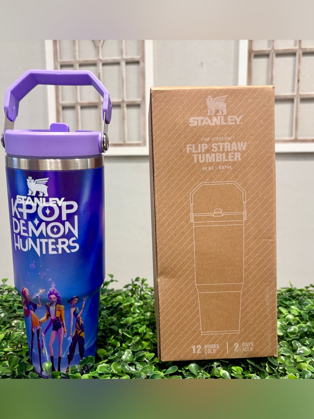 Customized  Stanley w k pop Demond hunter design